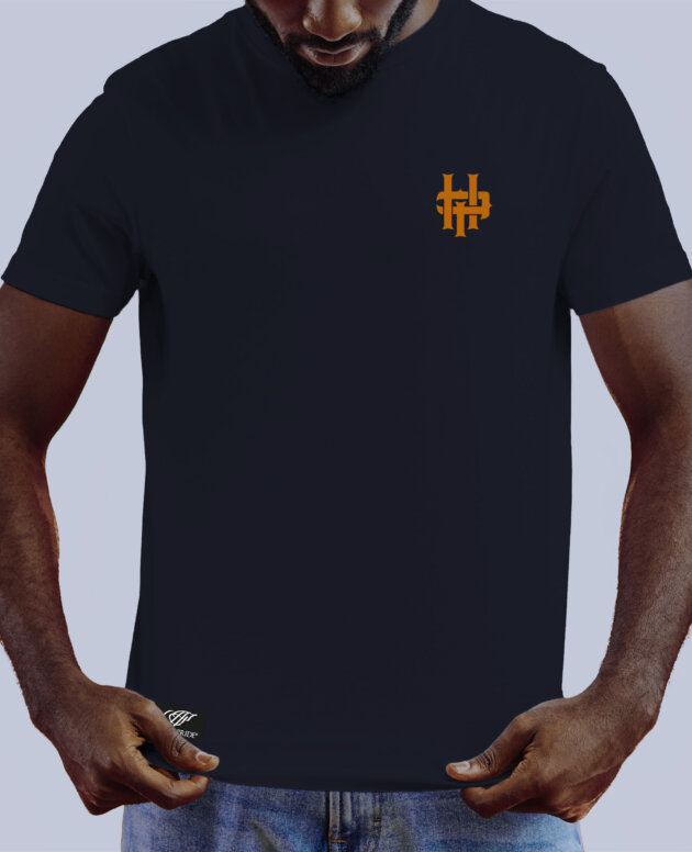 Tshirt essential regular crest navy