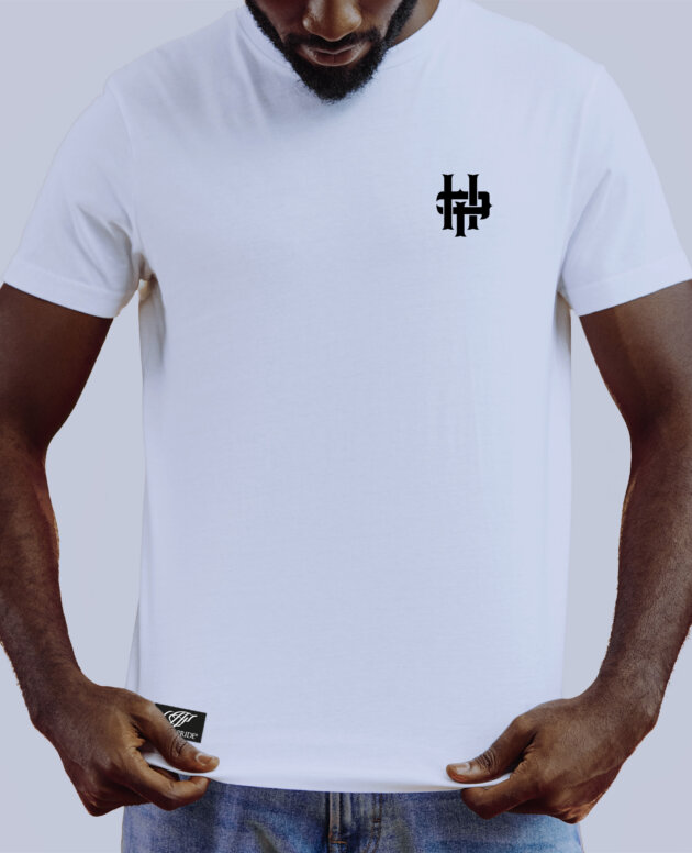 Tshirt essential regular crest white