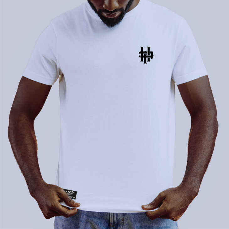 Tshirt essential regular crest white