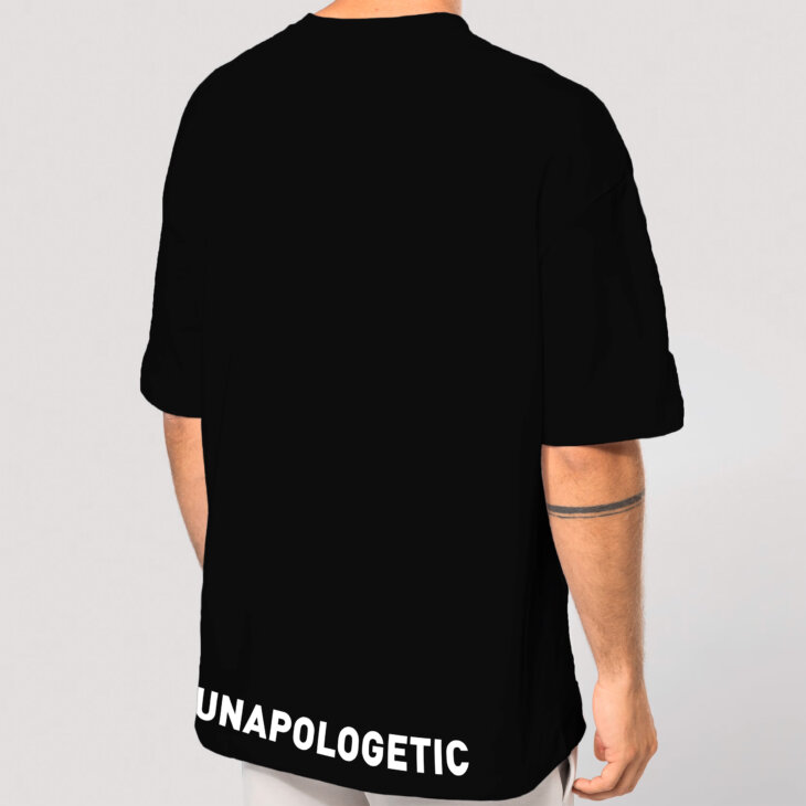 Oversize Tshirt Graffittude Black