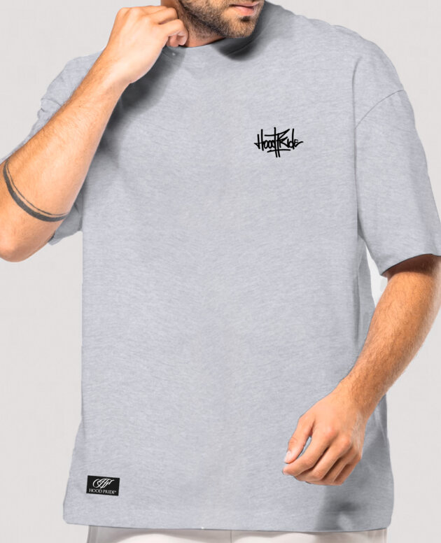 Tshirt oversize Graffitude grey
