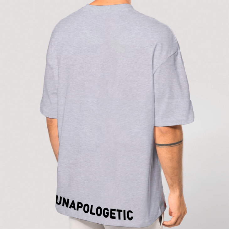 Tshirt oversize Graffitude grey
