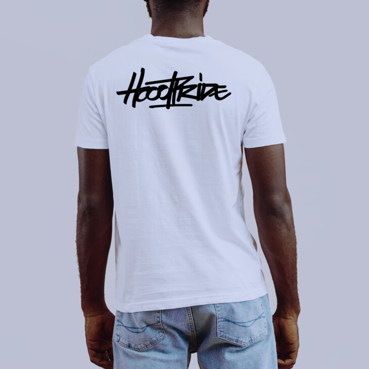 Tshirt regular handstyle white