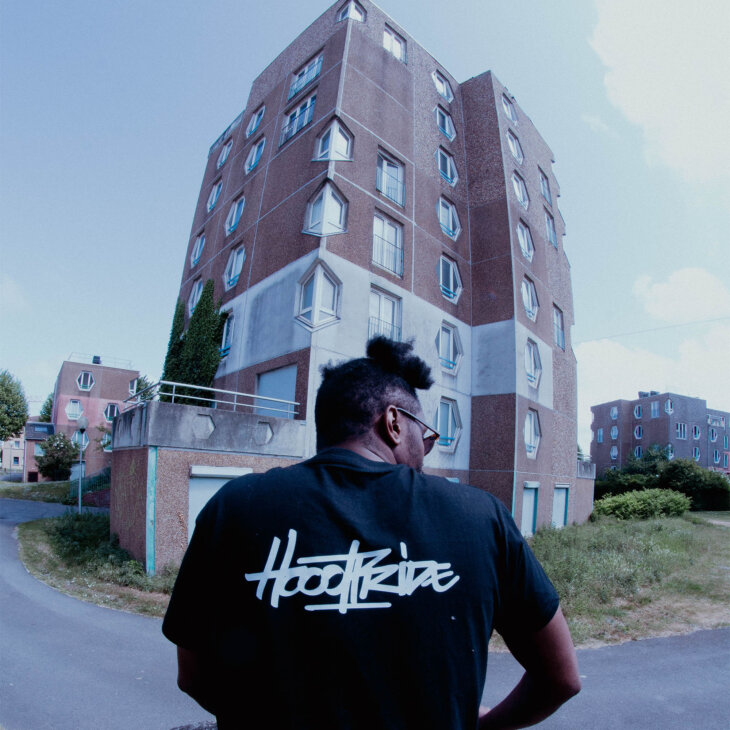 Tshirt regular handstyle Black