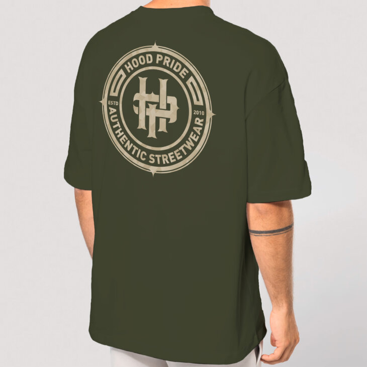 Tshirt Compass Khaki
