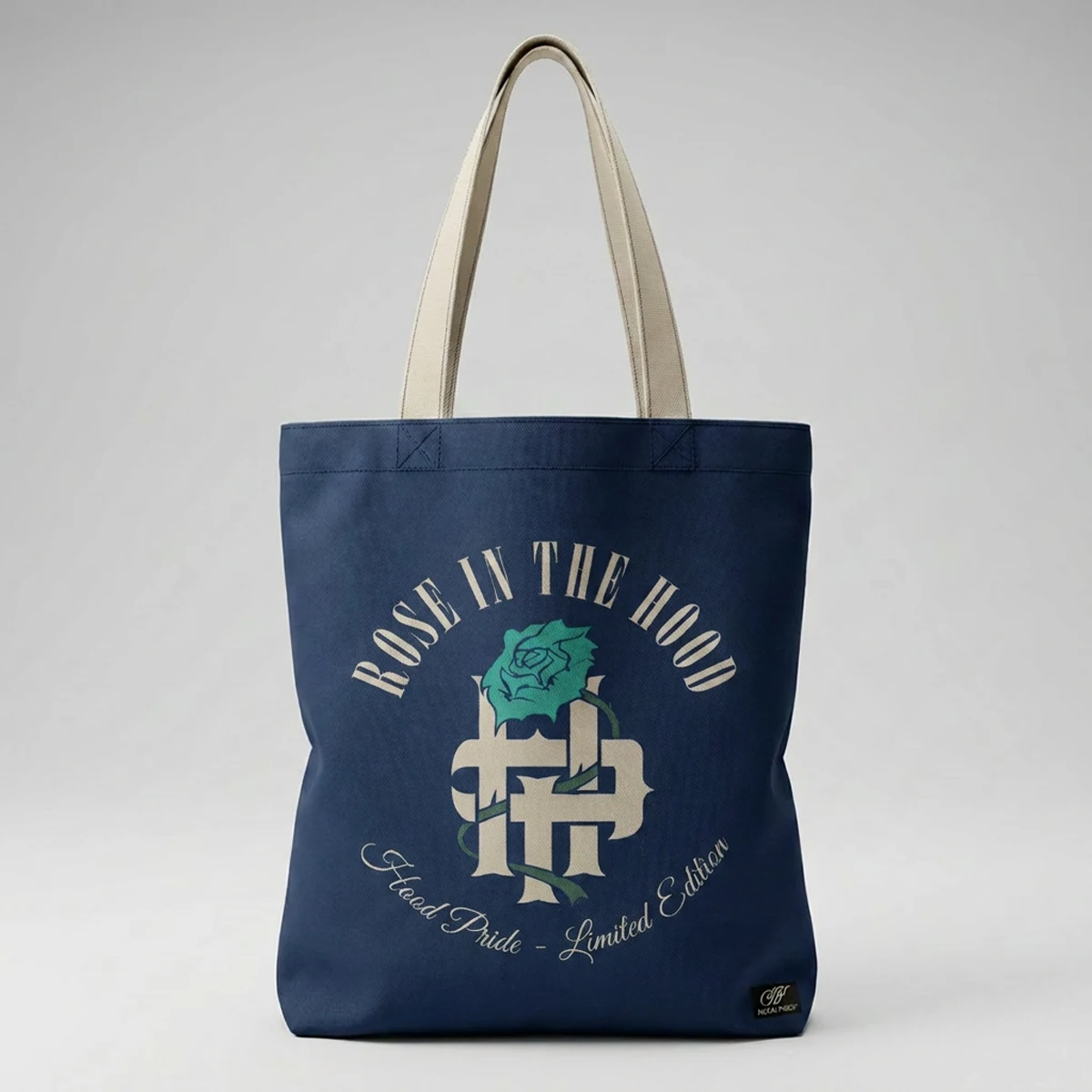 Tote Bag Rose in the hood